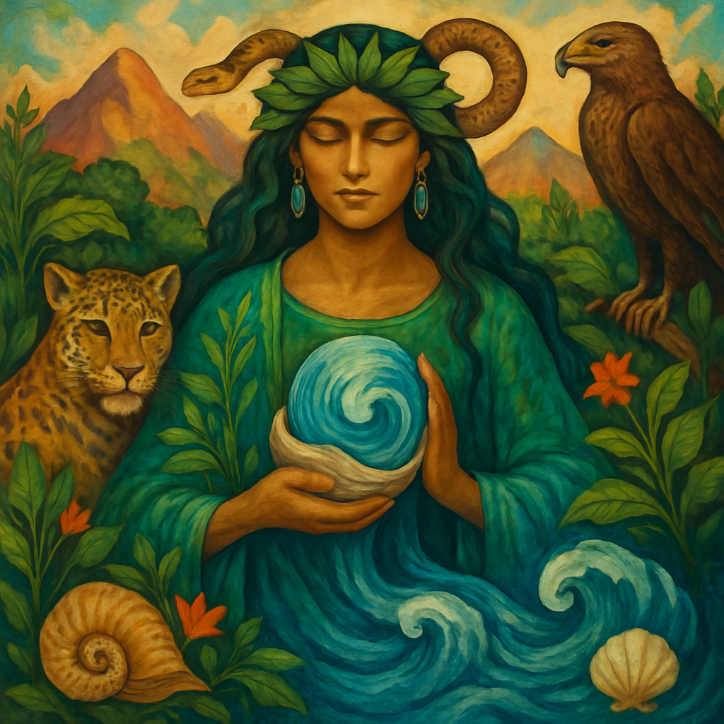 Sagrado feminino e os animais de poder.