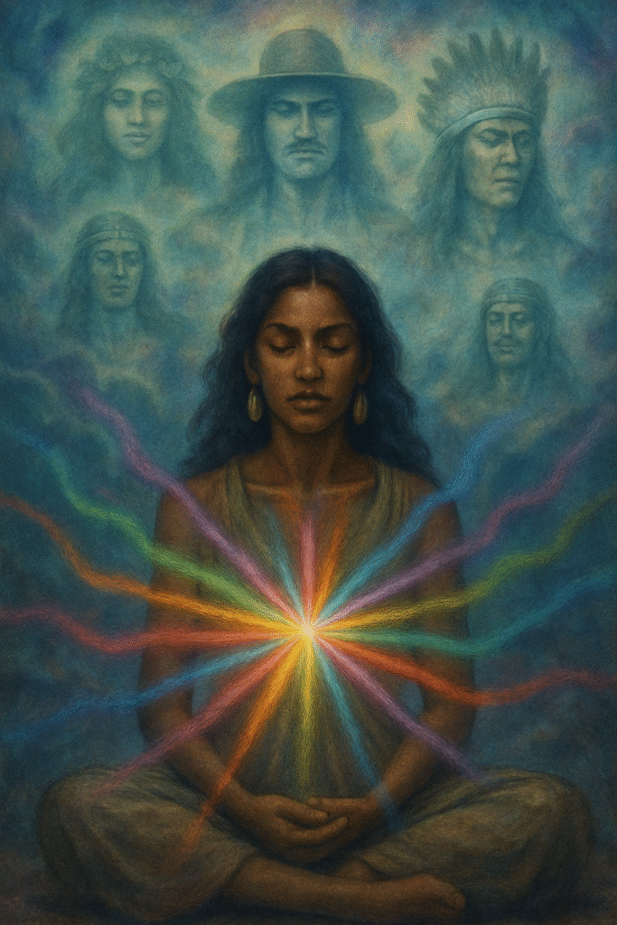 As falanges espirituais com a Jurema