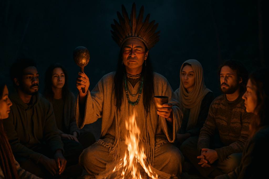 Ritualística com a jurema sagrada