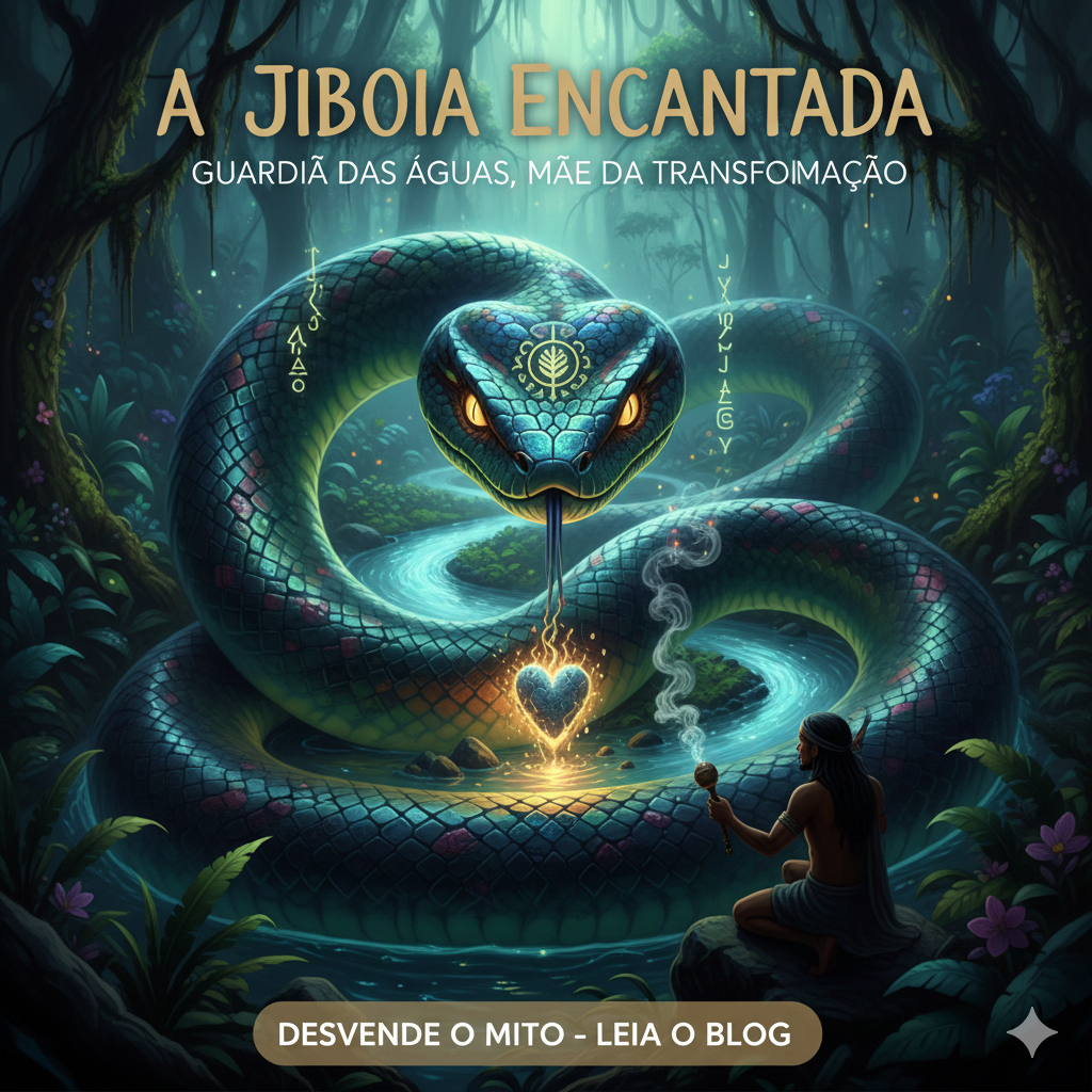 A jiboia encantada no xamanismo