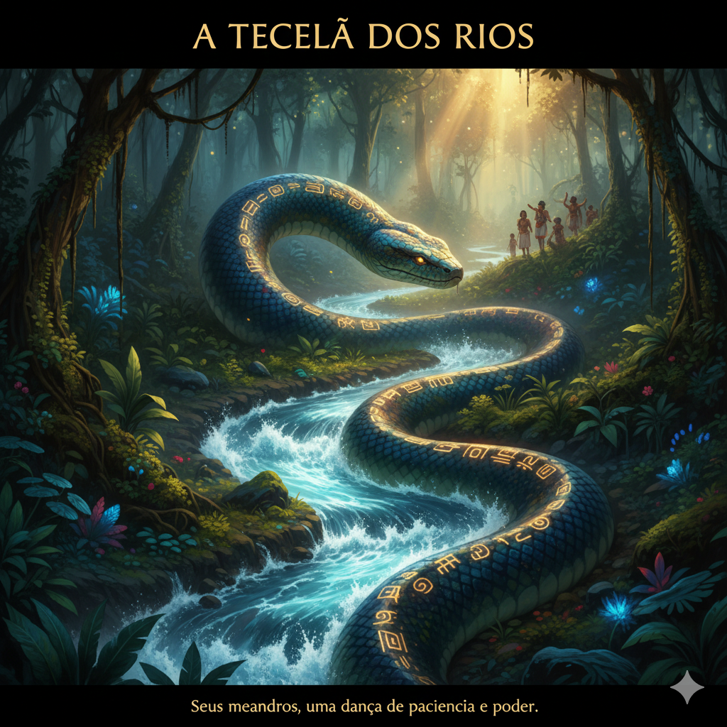 Jiboia encantada, a mãe dos rios
