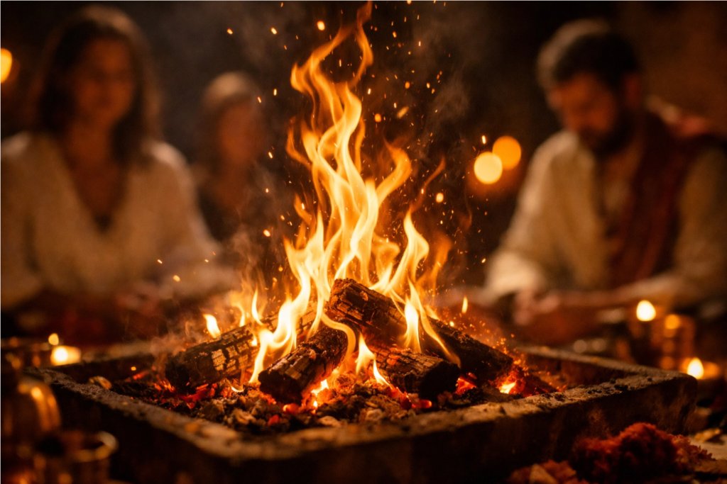 Fogo Sagrado em uma roda de rapé