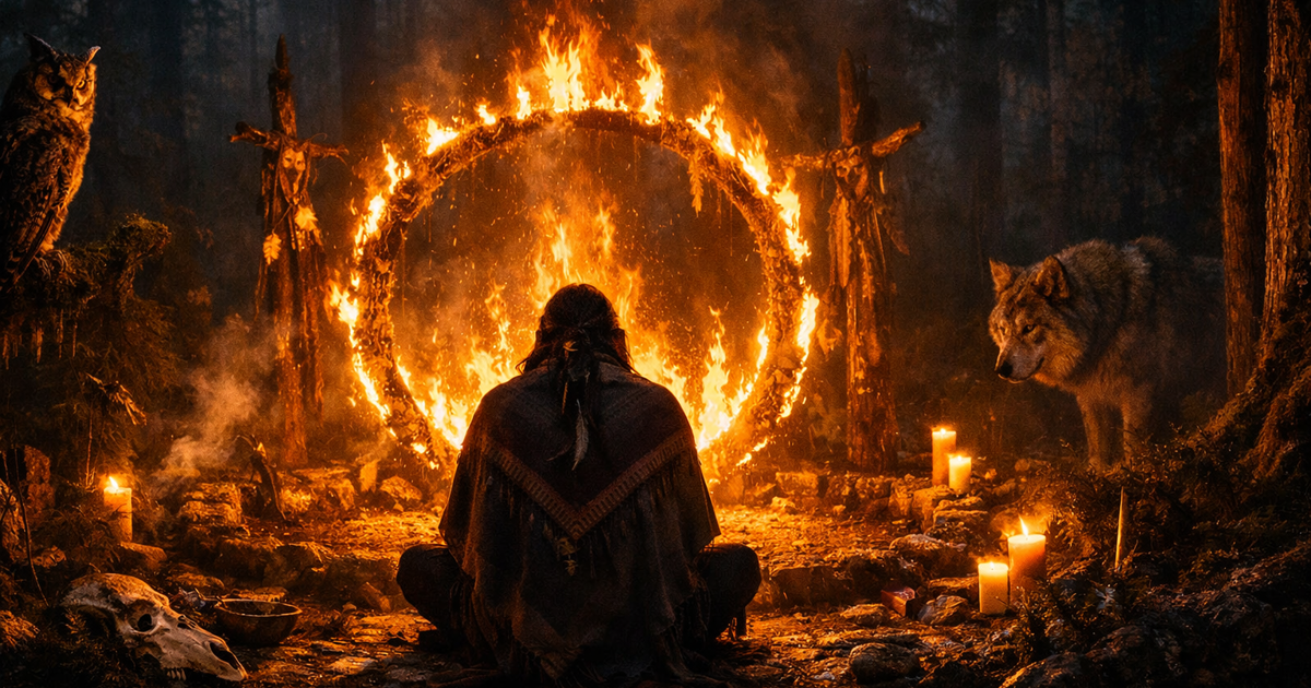 Ritual com as medicinas da flroresta no instituto energia pura